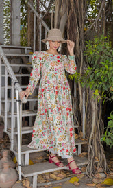 2PC Unstitched Printed Lawn Suit - BD-V4-03