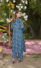2PC Unstitched Printed Lawn Suit - BD-V4-01