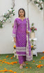 3 Piece Unstitched Premium Lawn Suit- PD-04