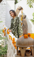 3 Piece Unstitched Lawn Suit -Merium's Exclusive