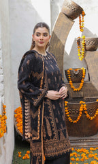 3 Piece Unstitched Lawn Suit -Merium's Exclusive