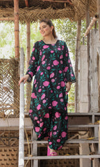 2PC Unstitched Printed Lawn Suit  - BD-V4-10
