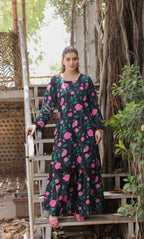 2PC Unstitched Printed Lawn Suit  - BD-V4-10
