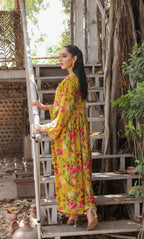 2PC Unstitched Printed Lawn Suit  - BD-V4-11