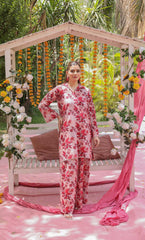 2PC Unstitched Printed Lawn Suit  - BD-V4-08