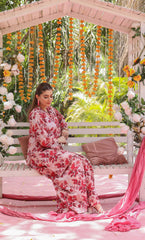 2PC Unstitched Printed Lawn Suit  - BD-V4-08