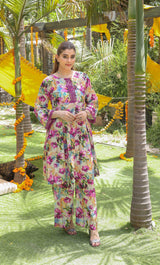 2PC Unstitched Printed Lawn Suit  - BD-V4-07