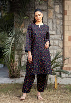2PC Unstitched Printed Lawn Suit  - BD-V6-1