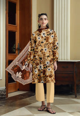 3 Piece Unstitched Printed Lawn Suit -BA-V5