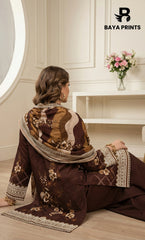 3 Piece Unstitched Lawn Suit -V-20-B-02