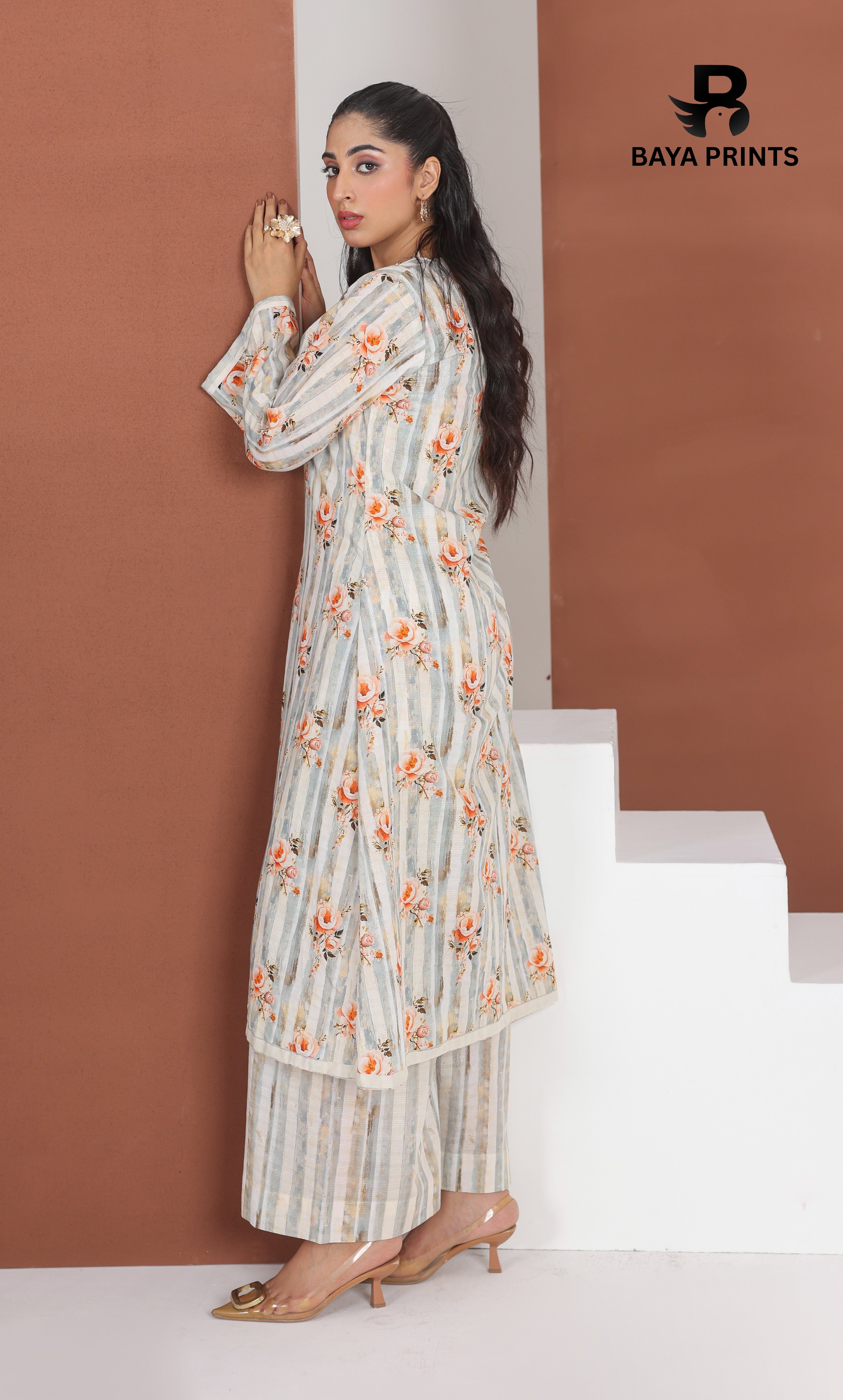 2 Piece Baya Co-Ord Set (Unstitched)