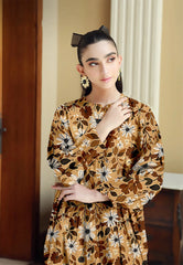 3 Piece Unstitched Printed Lawn Suit -BA-V5