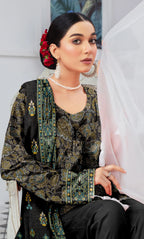 3 Piece Printed Unstitched Lawn Suit | SE-B-05