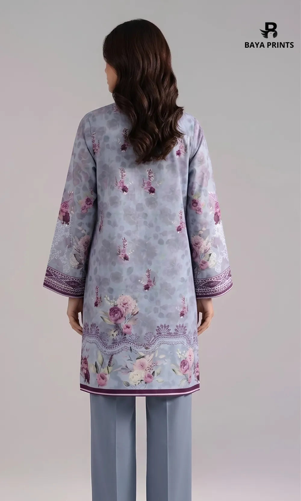 3PC Printed Doria  Lawn | Unstitched | BA-V27