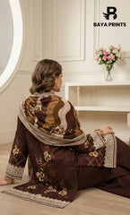 3 Piece Unstitched Lawn Suit -V-20-B-02
