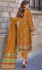 3PC Unstitched Viscose Suit DE-V2-O4