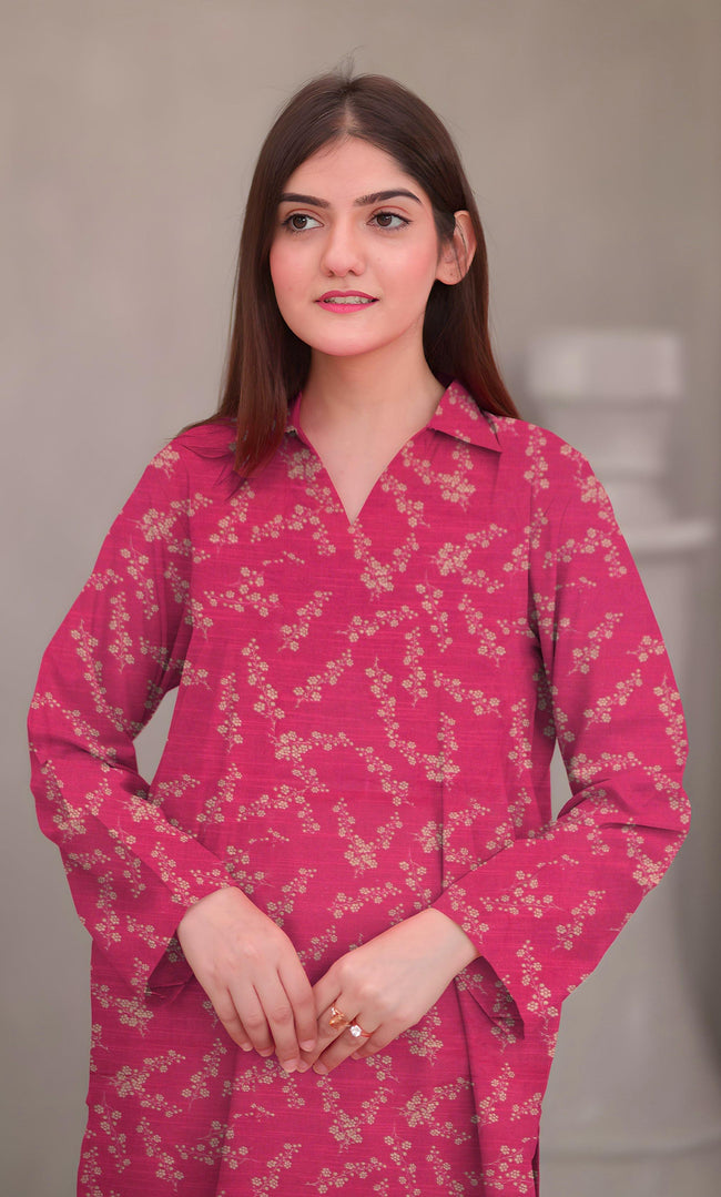 2PC Unstitched Khadar Suit  BA-K-V1 -07 Hover Image