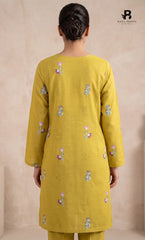 3-Piece | Unstitched Luxury Embroidered Lawn Suit | Nayab