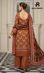 3 Piece Unstitched Lawn Suit -V-21-B-02