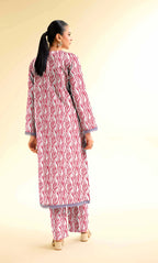 2PC Unstitched Printed Lawn Suit  - BD-V6-24