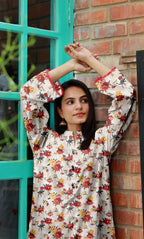 3 Piece Unstitched Premium Lawn Suit- BA-V-30-S22