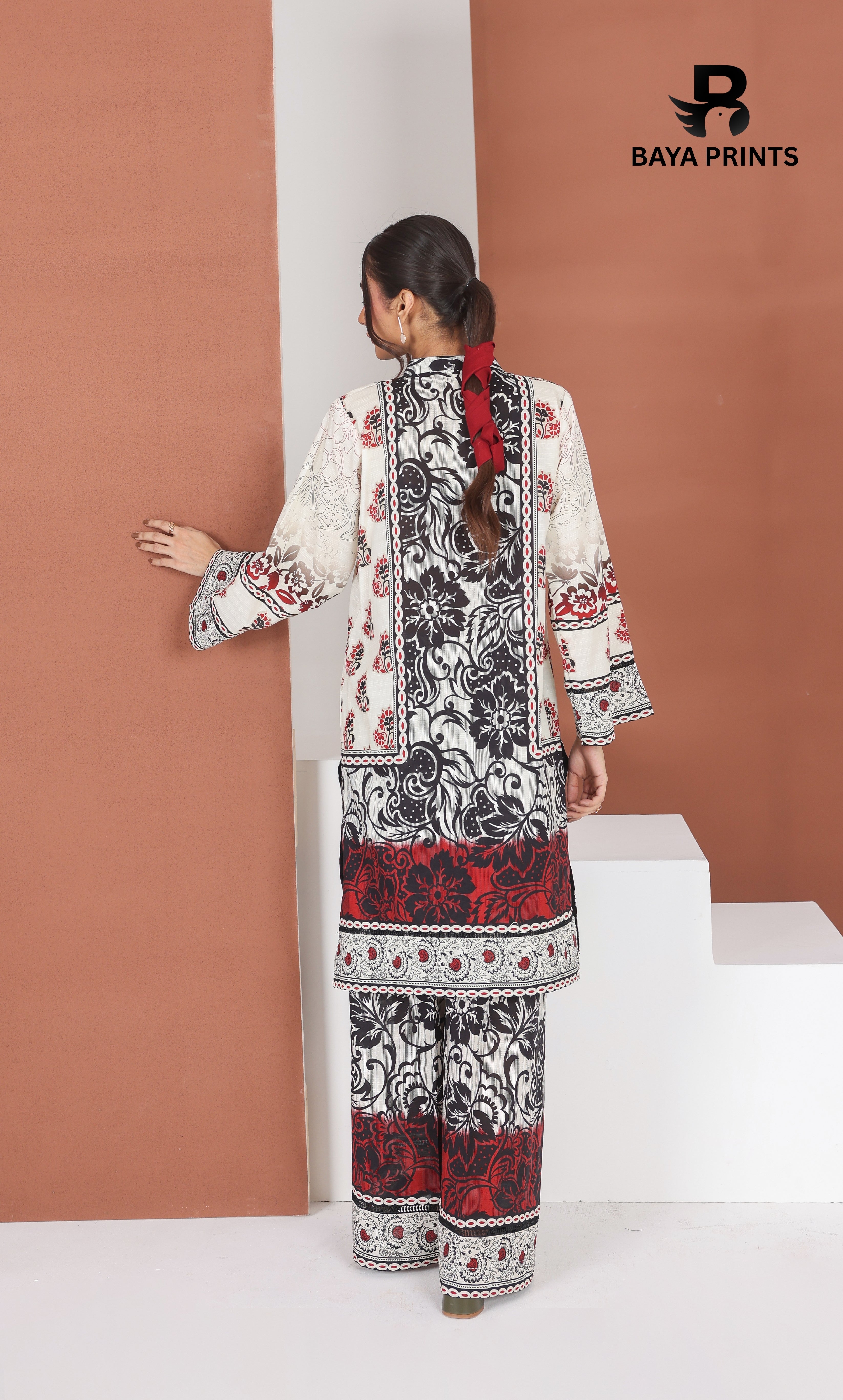 2 Piece Baya Co-Ord Set (Unstitched)