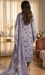 3PC Printed Lawn | Unstitched | Mother’s Grace Collection