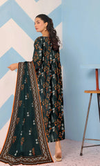 3 Piece Unstitched Premium Lawn Suit- BA-V-14