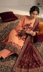 3PC Printed Lawn | Unstitched |  V23