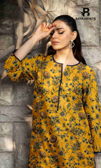 3 Piece Unstitched Printed Lawn Suit -BA-V9