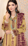 3 Piece Printed Unstitched Lawn Suit | BA-VOL-8-04