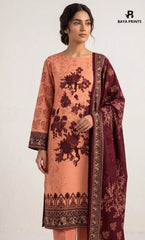 3PC Printed Lawn | Unstitched |  V23