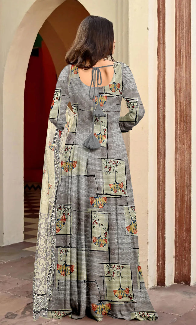 3 Piece Unstitched Printed Lawn Suit- BA-V-21 -8 Main Image