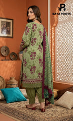 3 Piece Unstitched Lawn Suit -V-21-A-05