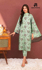 3 Piece Unstitched Printed Lawn Suit -BA-V25-5