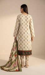 3 Piece Unstitched Printed Viscose Suit-BA-V11