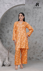 2PC Premium Linen Unstitched-DE V6 -021