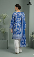 3PC Printed Lawn | Unstitched | BA-V25
