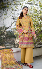 3 Piece Unstitched Printed Lawn Suit | BA-V15-09