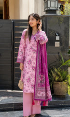 3PC Printed Lawn | Unstitched |  ET-V2