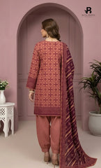3PC Printed Lawn | Unstitched |  V24