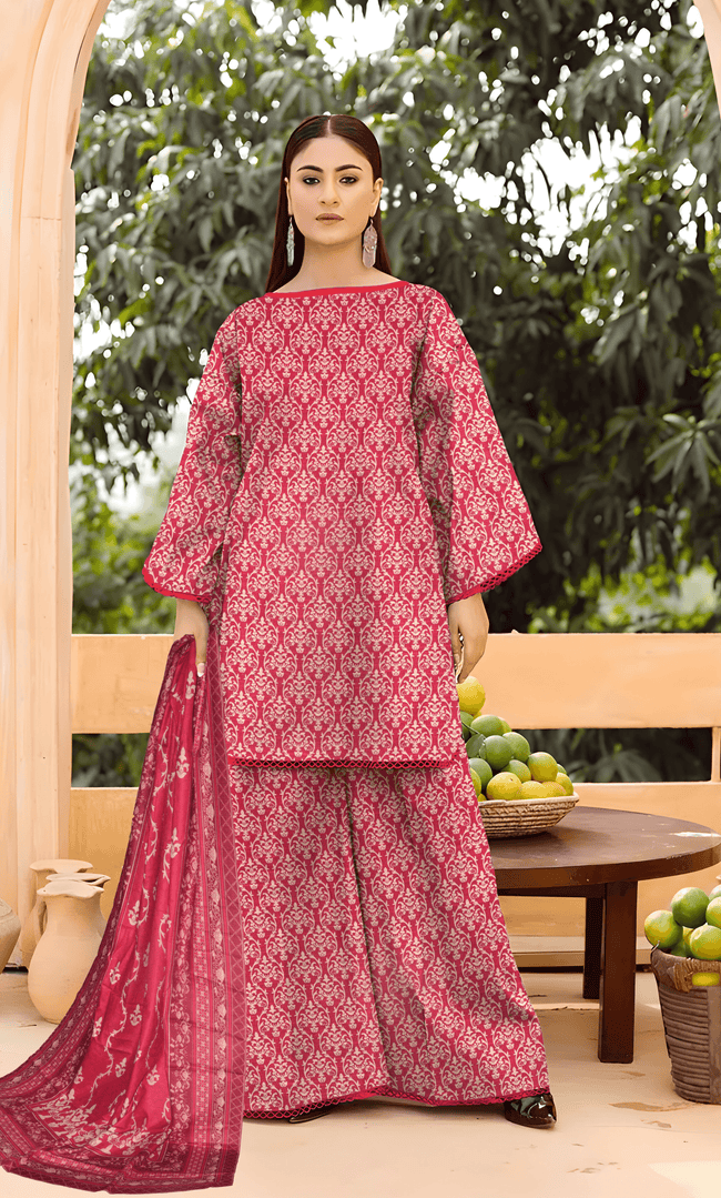 3PC Unstitched Khadar Suit  BA-K-V11-24 B-6 Hover Image