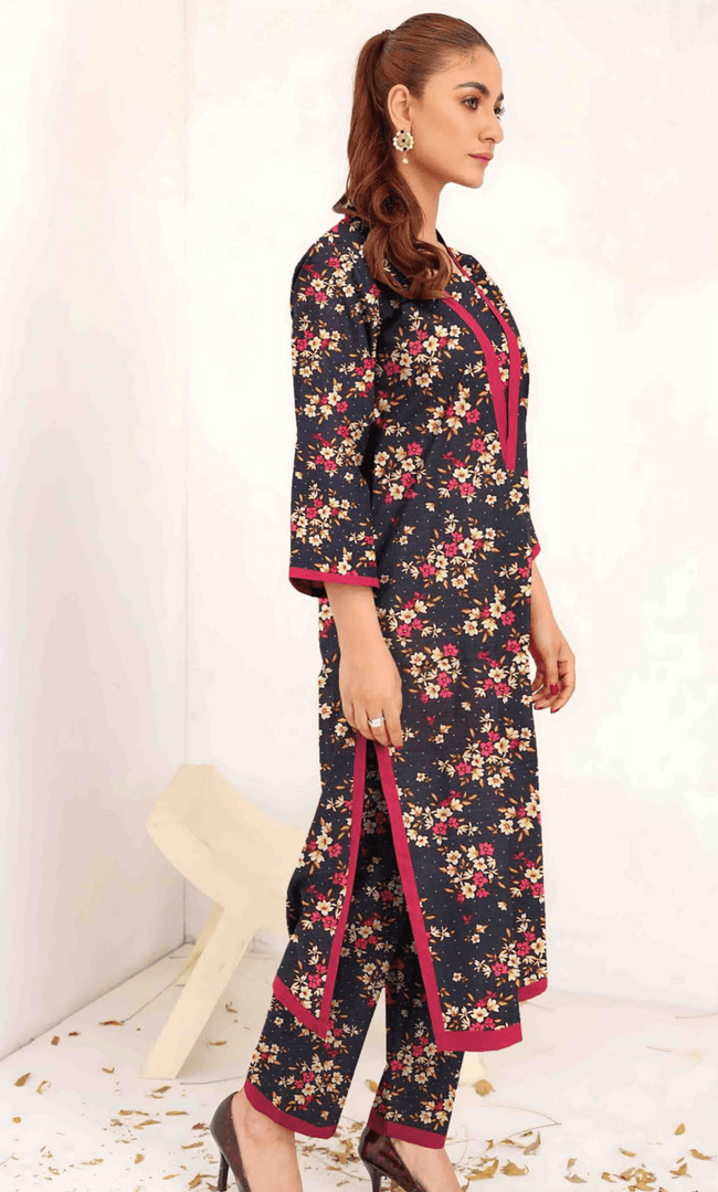 2PC Premium Linen  Unstitched -BA-V9-07 Main Image