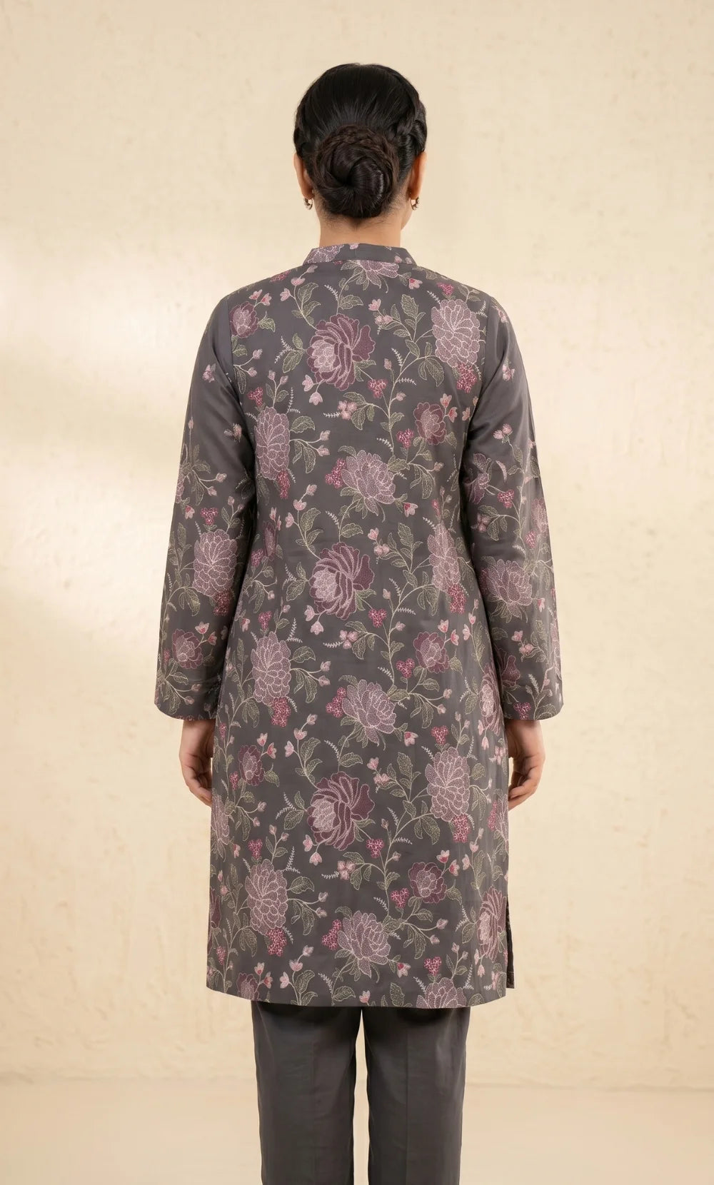 2PC Premium Embroidered Lawn |Unstitched | Breez