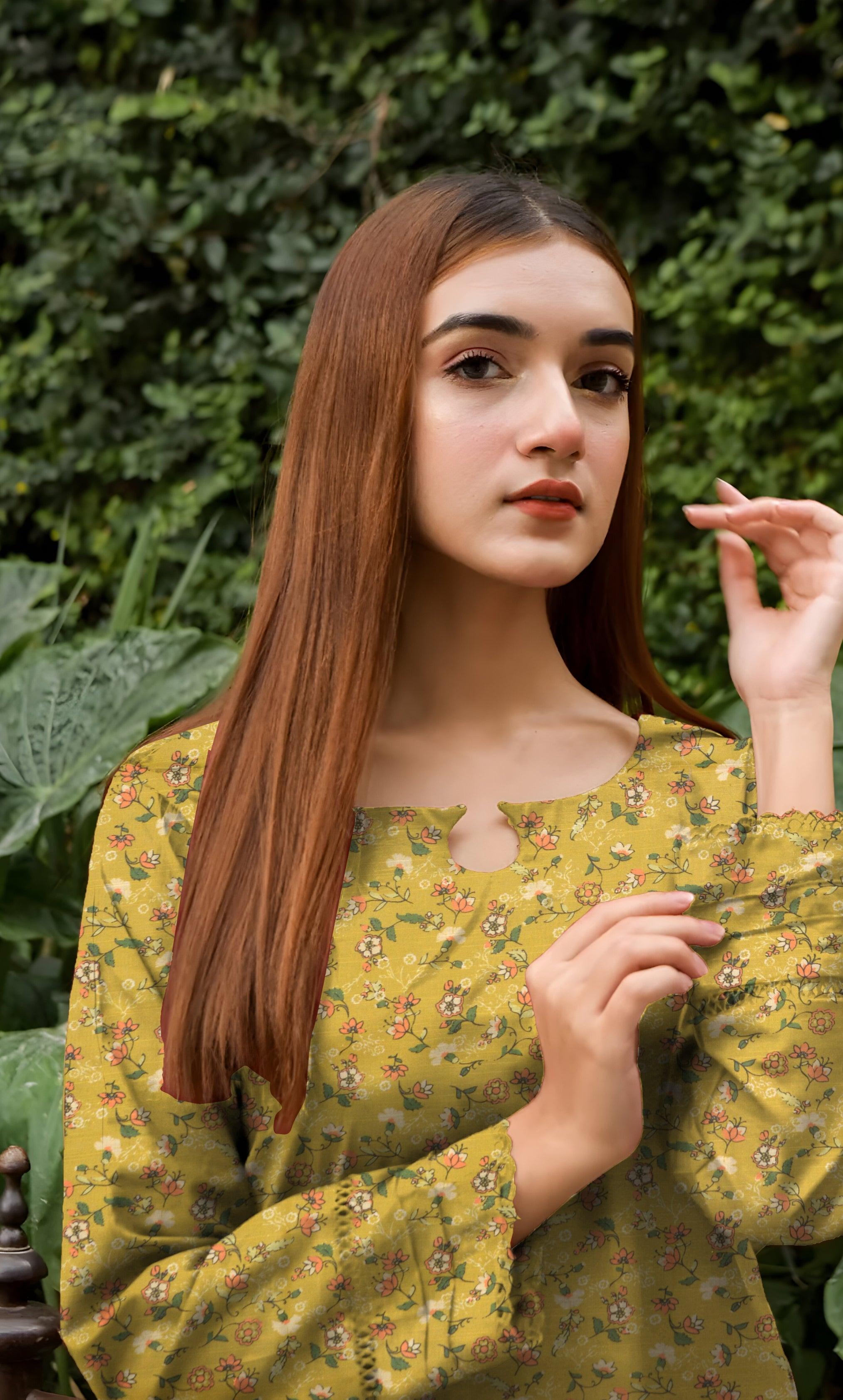 2PC Unstitched Khadar Suit  BA-K-V1 -06