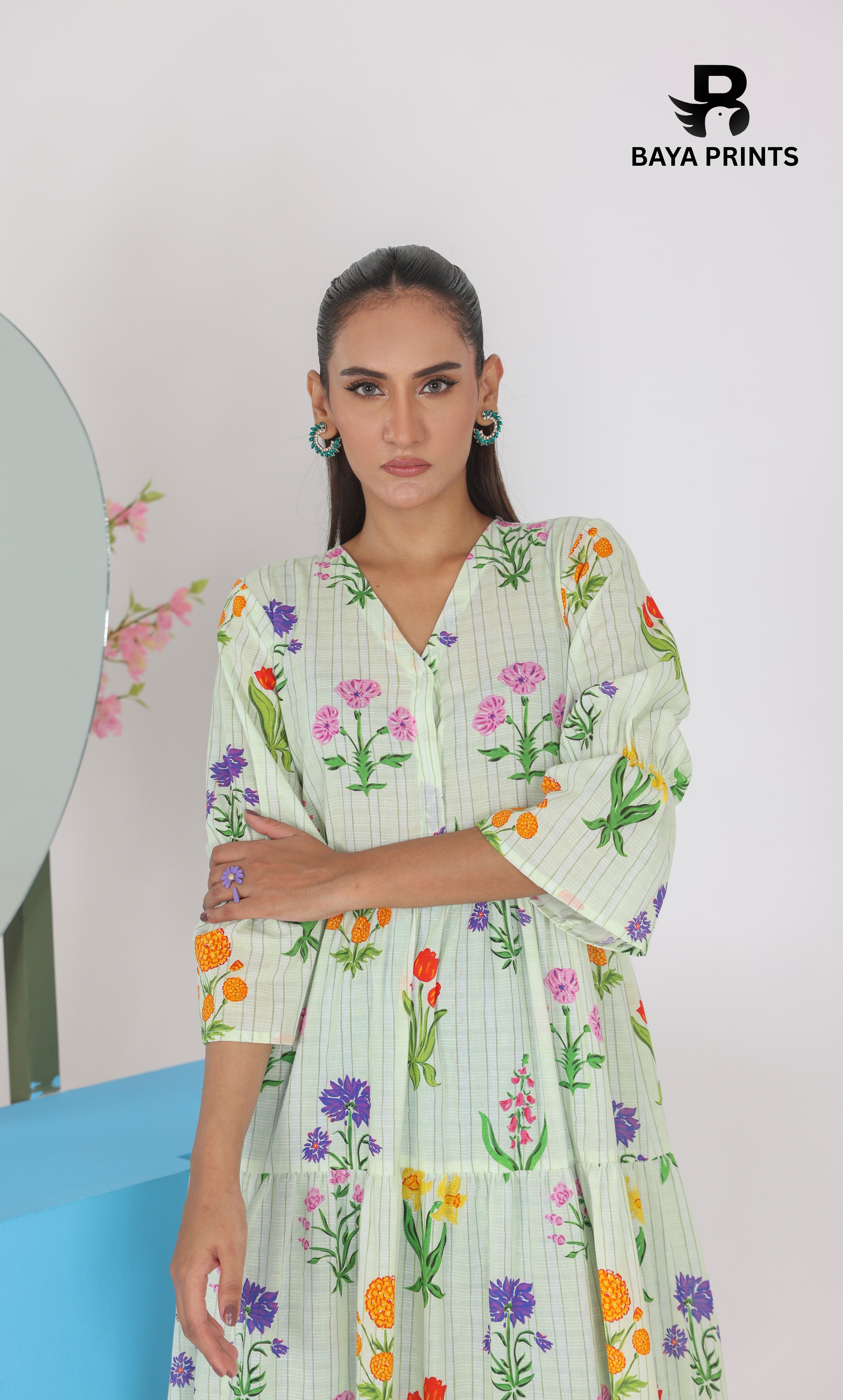 2 Piece Baya Co-Ord Set (Unstitched)