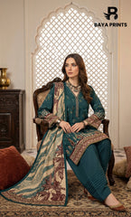3 Piece Unstitched Lawn Suit -V-20-A-07