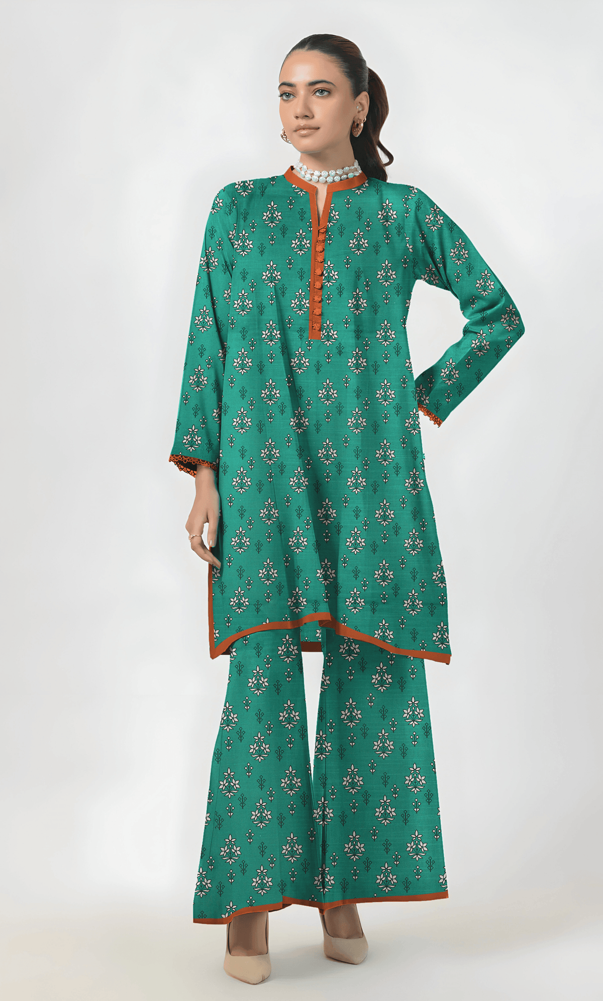 2PC Unstitched Khadar Suit  BA-K-V13 -06
