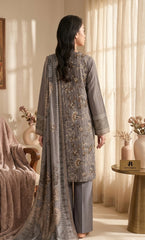 3PC Printed Lawn | Unstitched | Mother’s Grace Collection
