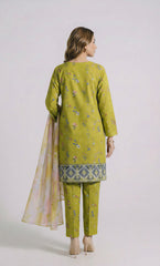 3 Piece Unstitched Printed Viscose Suit-BA-V11
